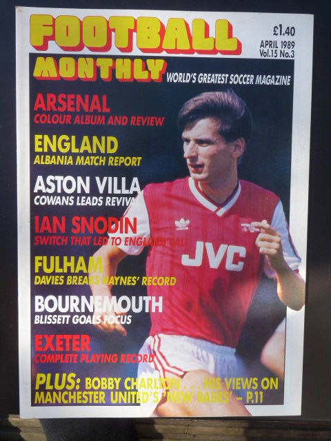 Football Monthly April 1989 - Football InPrint