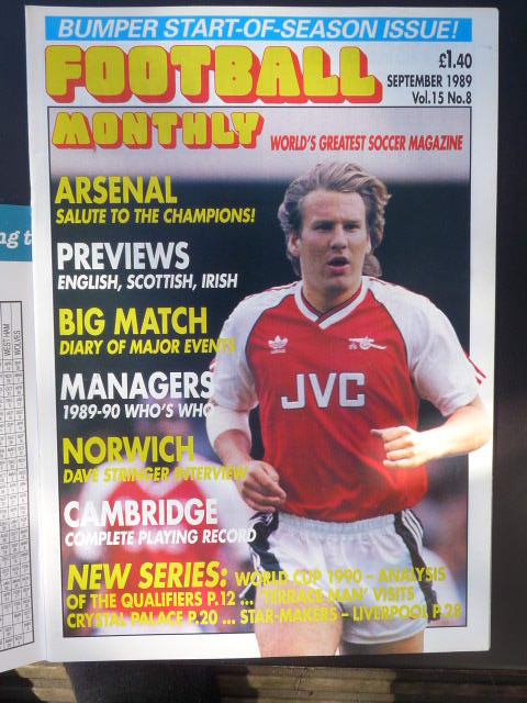 Football Monthly September 1989 – Football InPrint