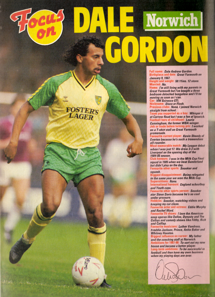 Dale Gordon Norwich City – Football InPrint