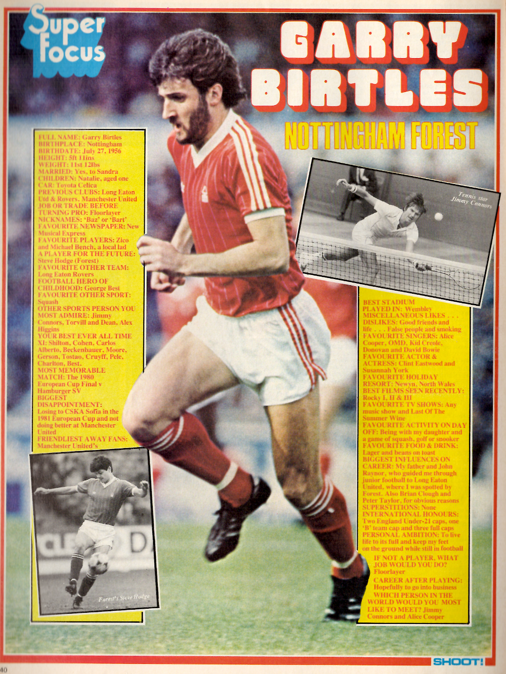 TOPPS-1981-FOOTBALLERS #072-MANCHESTER UTD & ENGLAND-NOTTM FOREST-GARY BIRTLES 