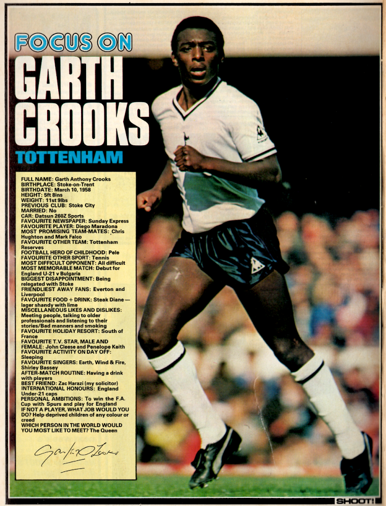 Garth Crooks Tottenham Hotspur – Football InPrint